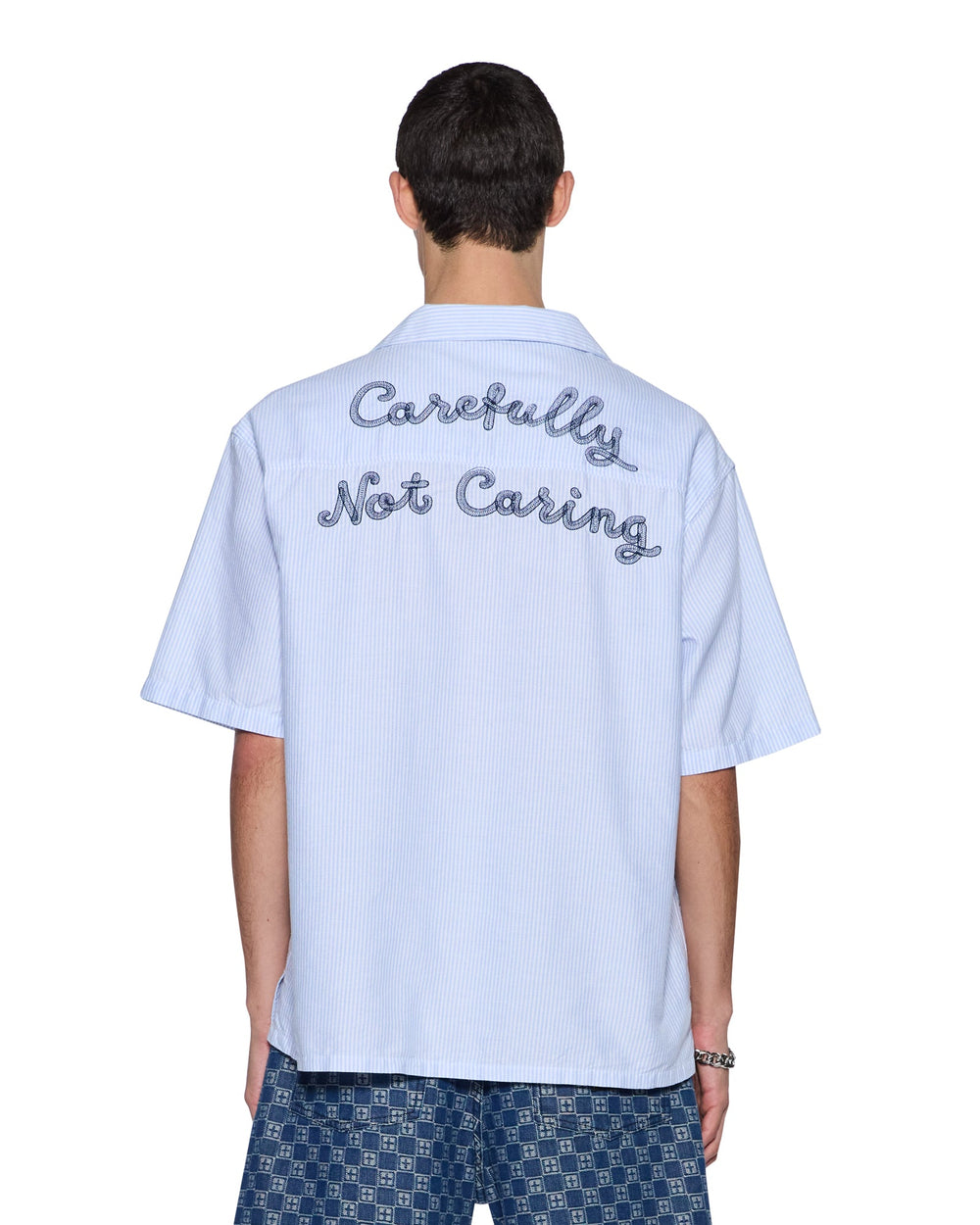 Caring Diner SS Shirt - Tru Stripe - Chillis & More NZ