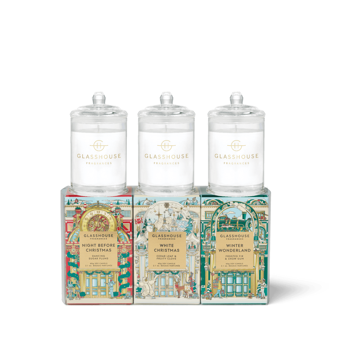 Christmas Candle Trio X25 - Chillis & More NZ