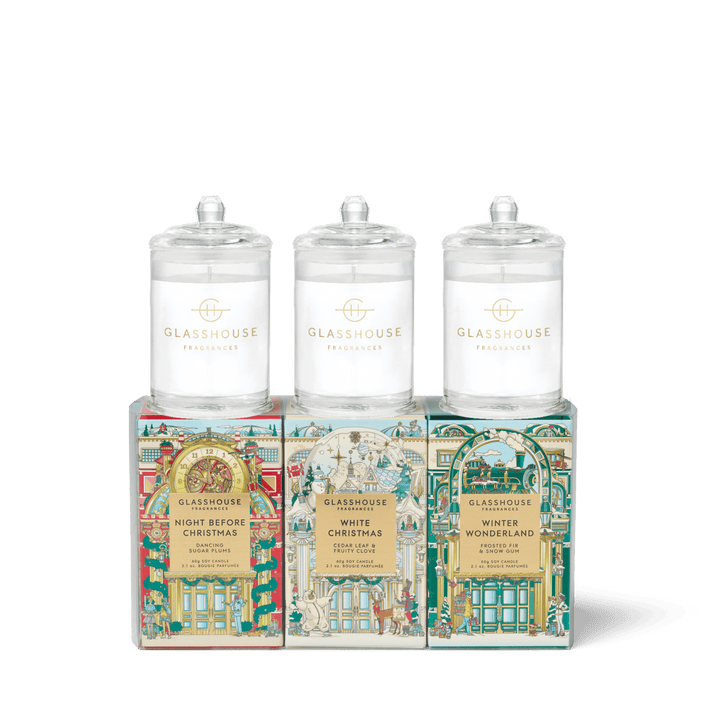Christmas Candle Trio X25 - Chillis & More NZ