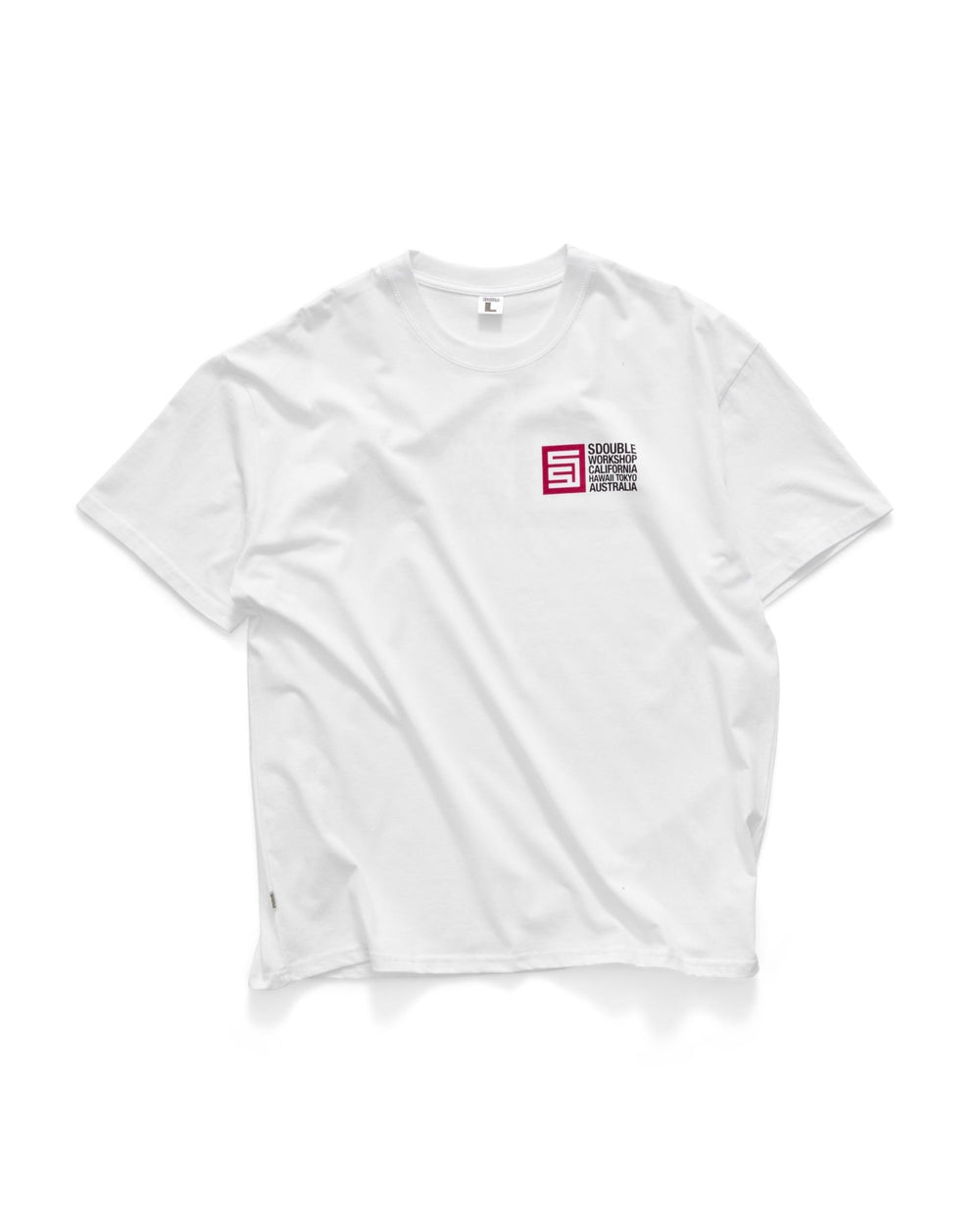 City Cube SS Tee - White - Chillis & More NZ