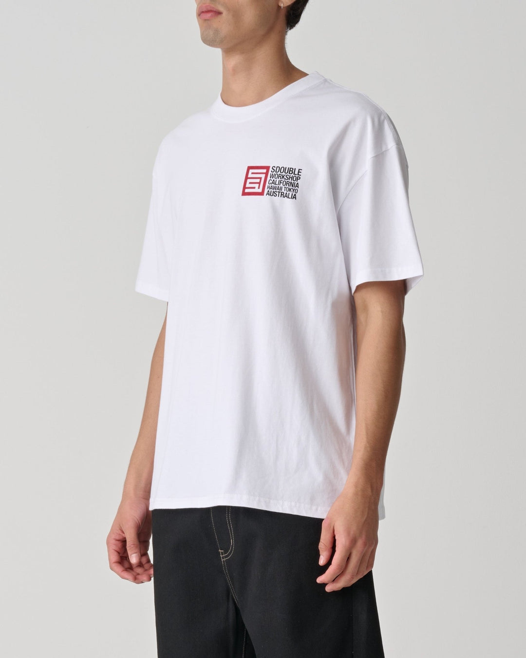 City Cube SS Tee - White - Chillis & More NZ