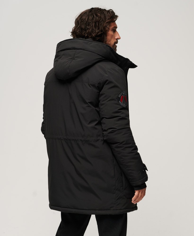 City Padded Parka Jacket - Black - Chillis & More NZ