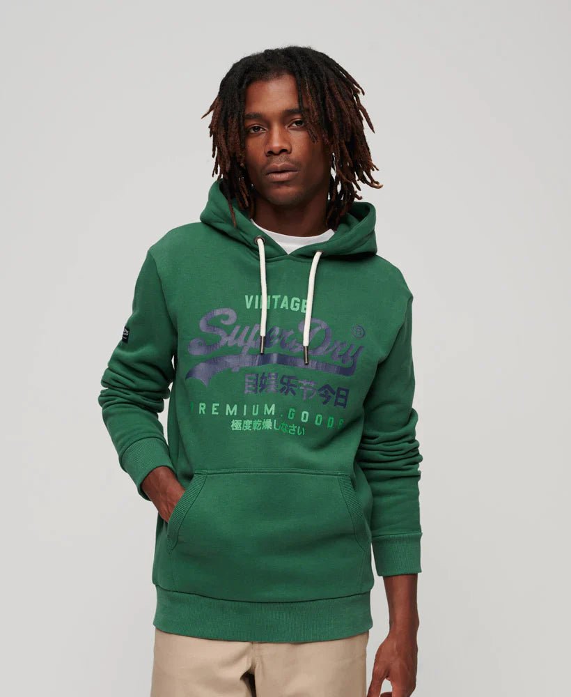 Classic VL Heritage Hoodie - Pine Green - Chillis & More NZ