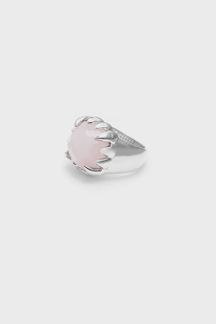 Claw Ring - Rose Quartz - Chillis & More NZ