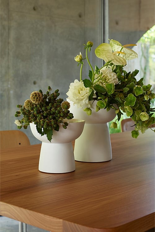 Clive Small Vase - Snow - Chillis & More NZ