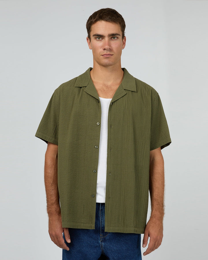 Conquor SS Shirt - Olive - Chillis & More NZ