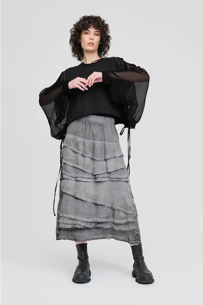 Contrast Uphold Sweat - Black - Chillis & More NZ