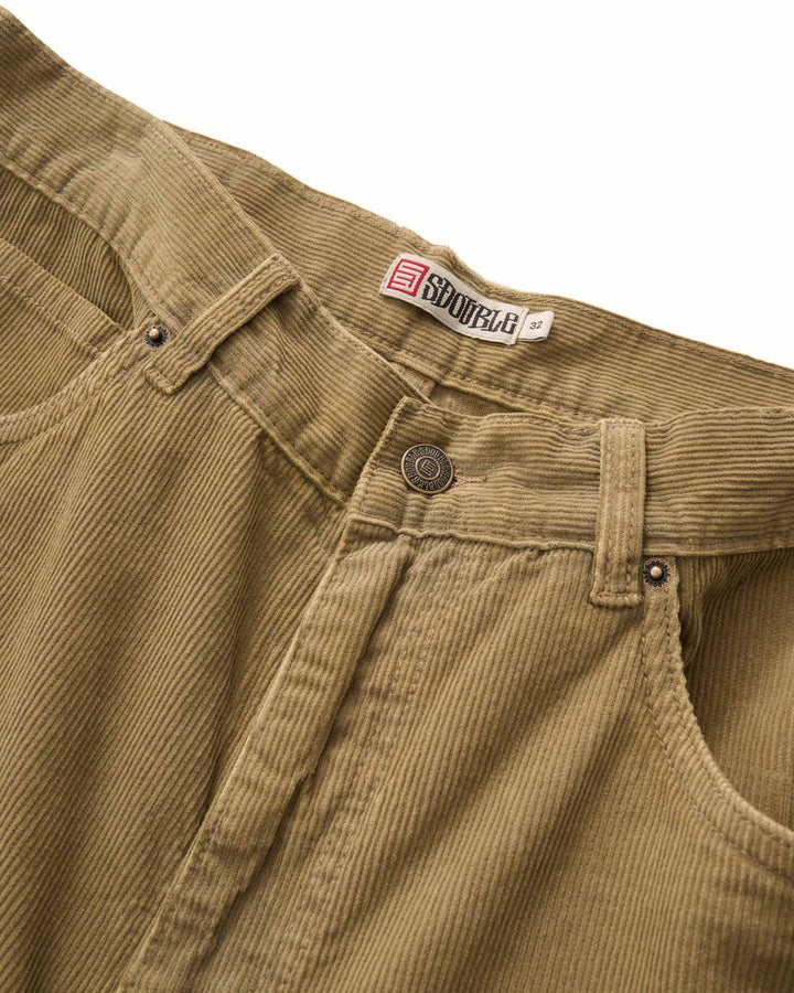 Corduroy 5 Pocket Short - Stone - Chillis & More NZ