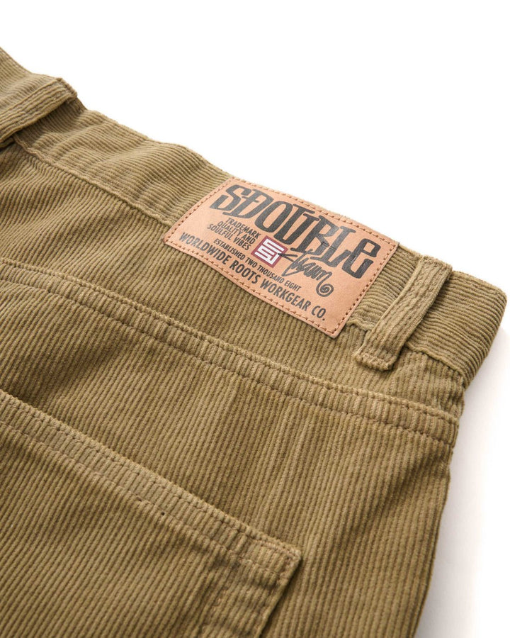 Corduroy 5 Pocket Short - Stone - Chillis & More NZ
