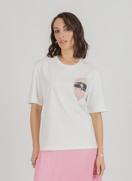 Cruise Tee Lil Balloon - White - Chillis & More NZ