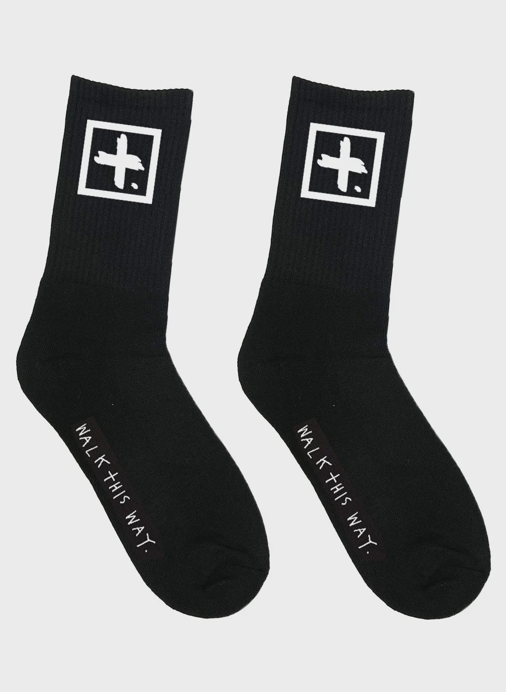 Cube Socks 2 Pack - Black/White - Chillis & More NZ