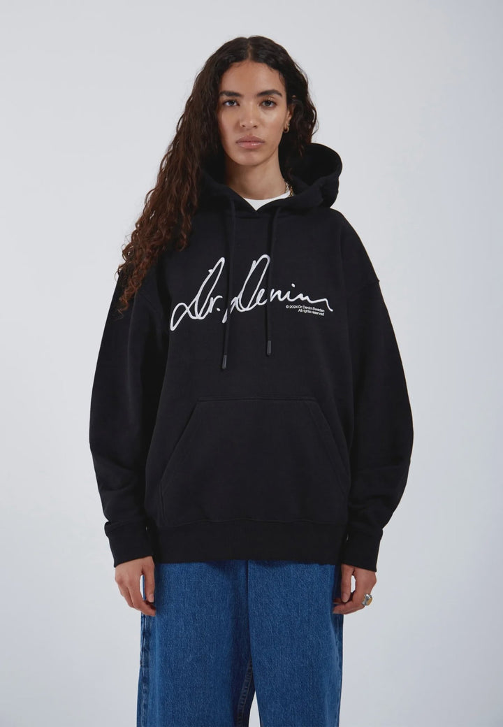 Damien Hoodie - Black Script - Chillis & More NZ