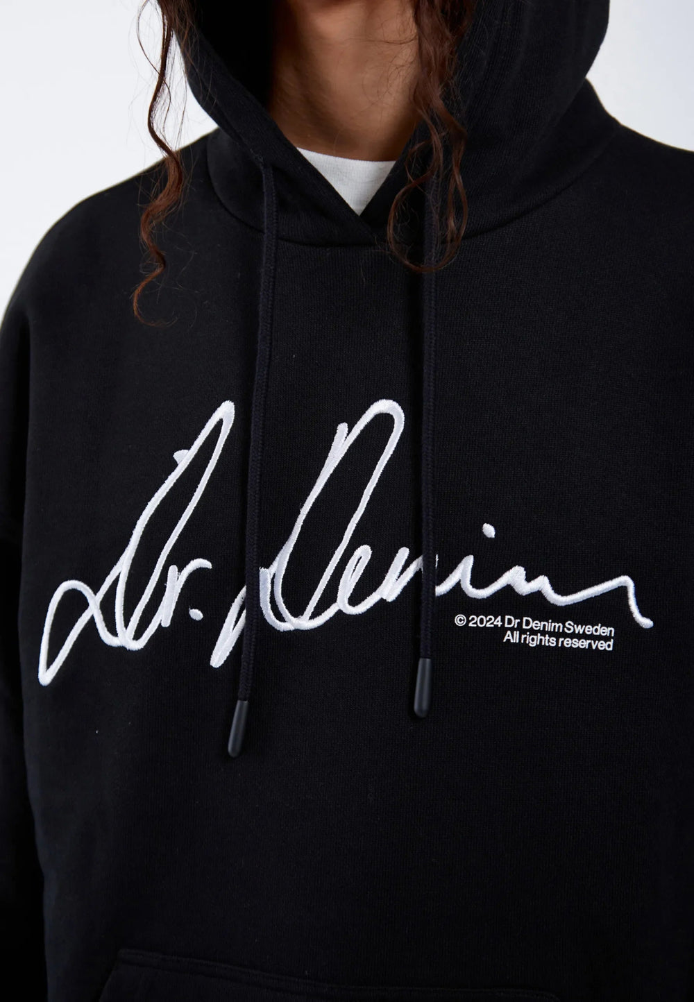 Damien Hoodie - Black Script - Chillis & More NZ