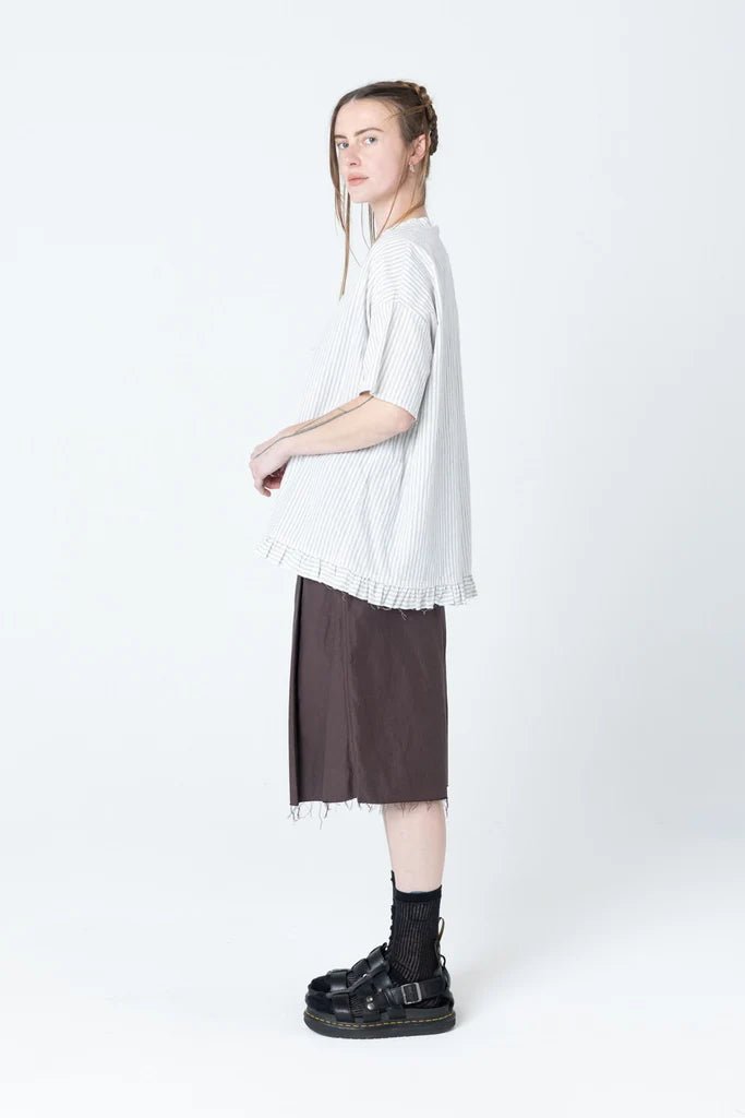 Dance Tee - Ivory Stripe - Chillis & More NZ