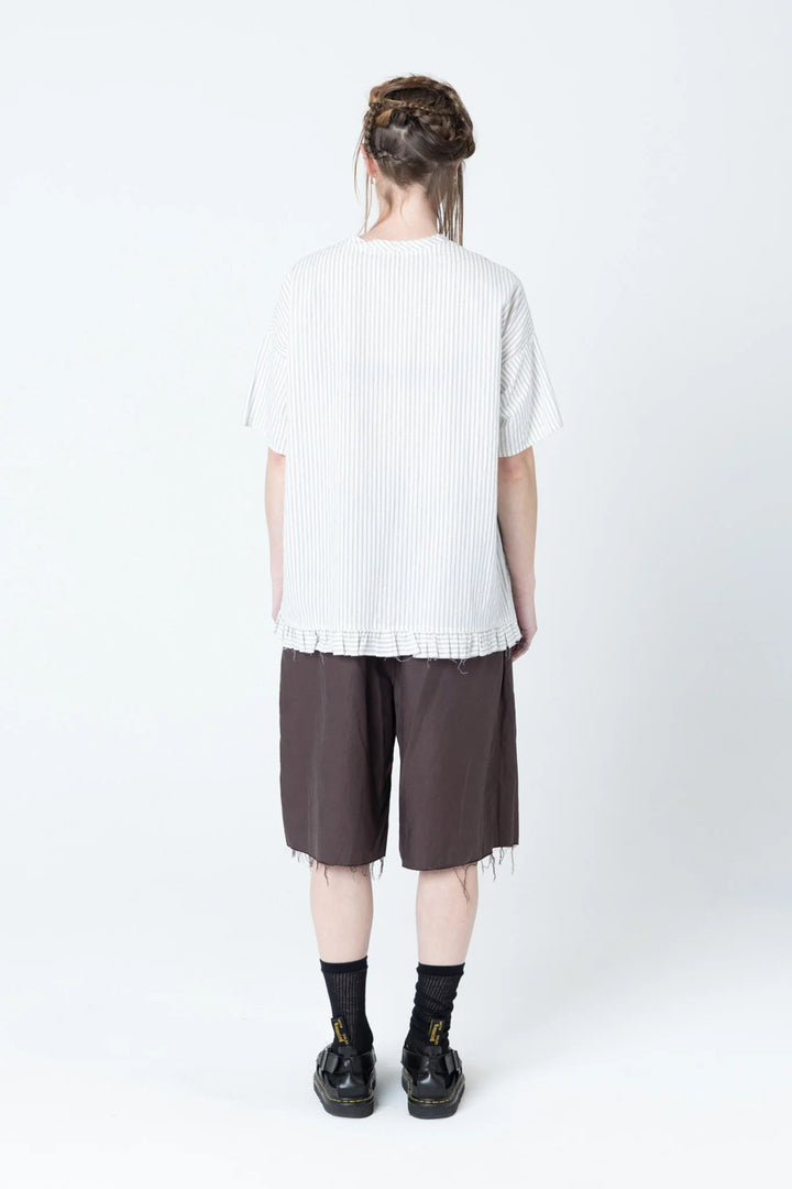 Dance Tee - Ivory Stripe - Chillis & More NZ