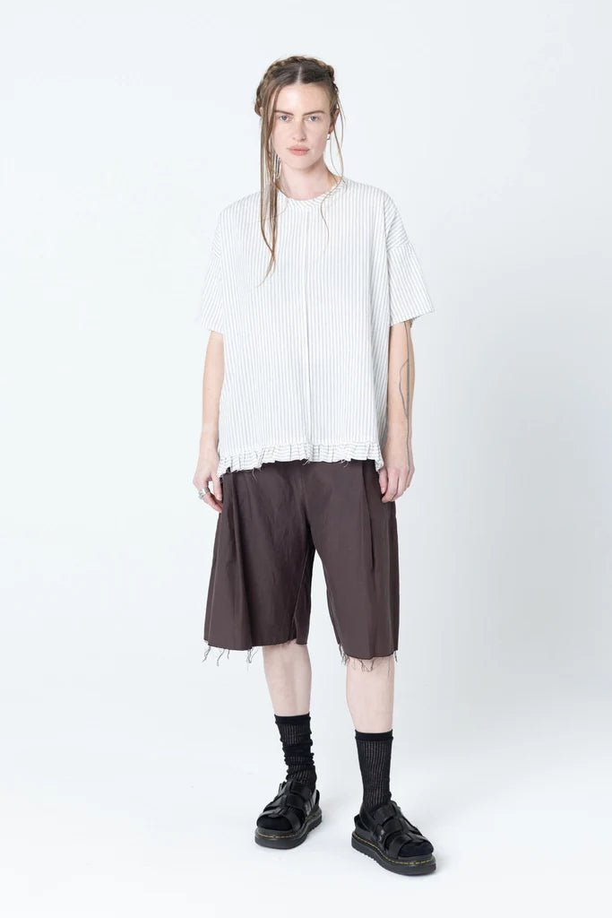 Dance Tee - Ivory Stripe - Chillis & More NZ