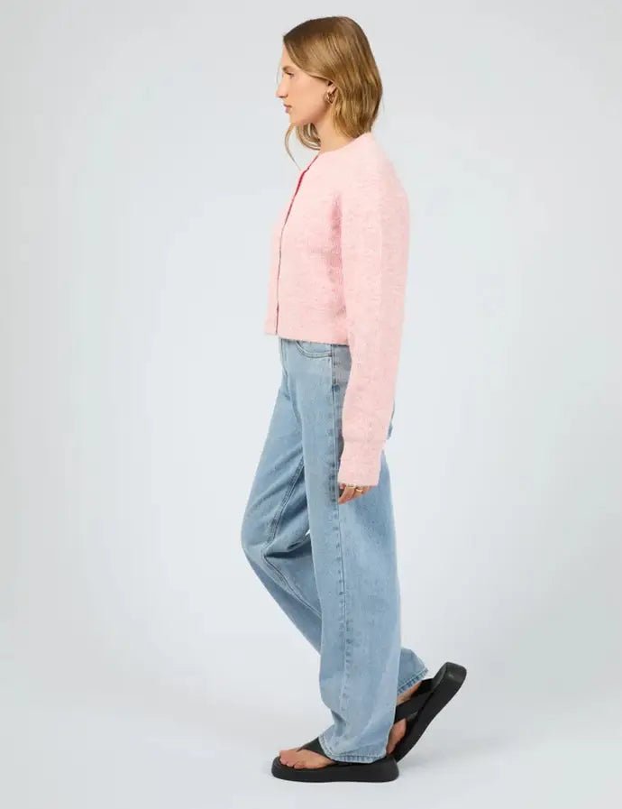 Darby Knit Cardigan - Pink - Chillis & More NZ