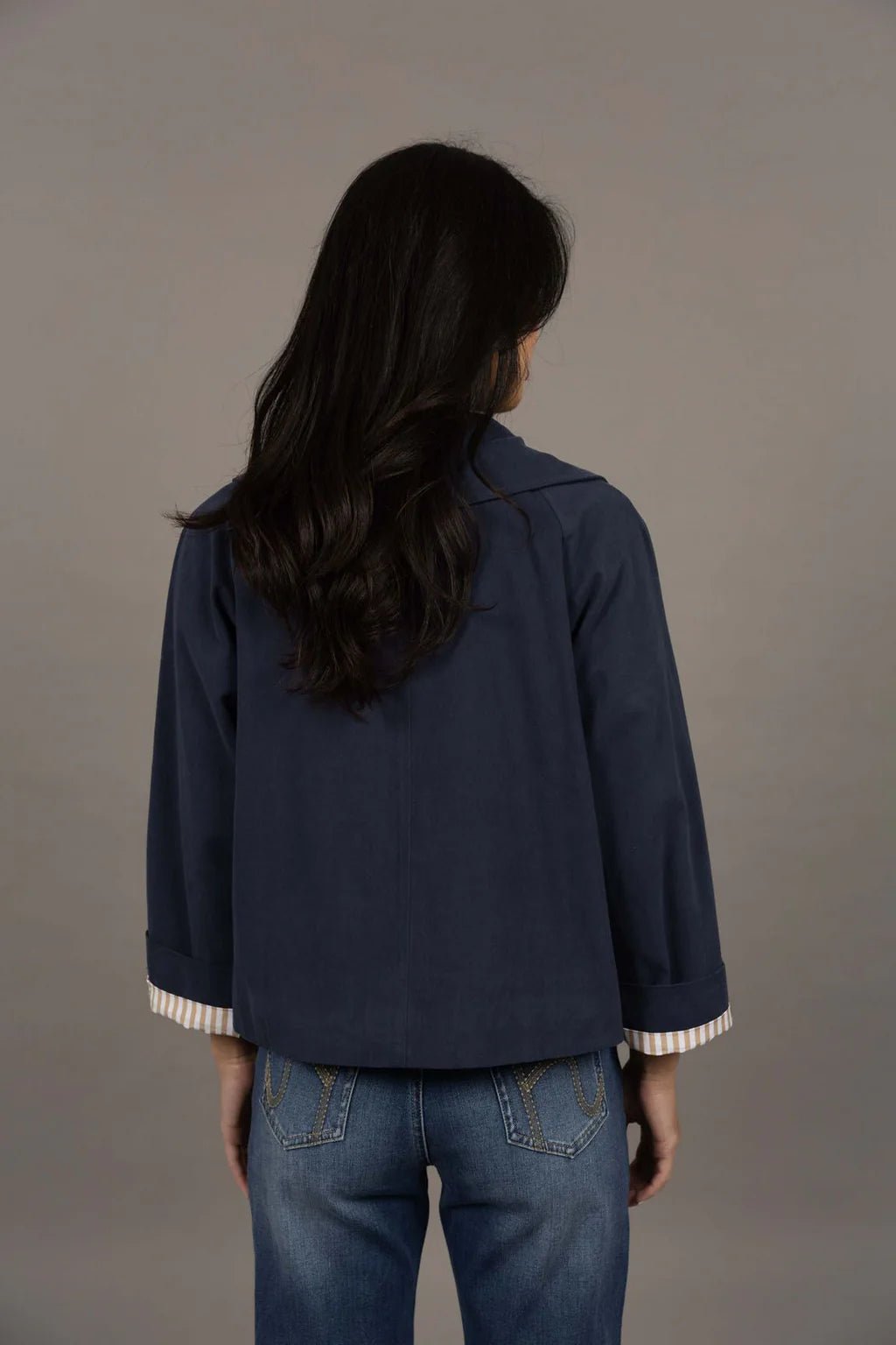 Dash Coat - Navy - Chillis & More NZ