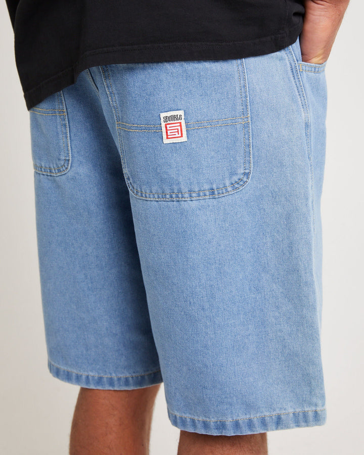 Denim Standard Short - Mid Blue - Chillis & More NZ