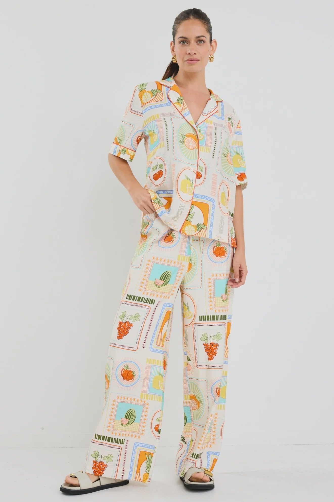 Destination SS Shirt - Tropical Postcard - Chillis & More NZ