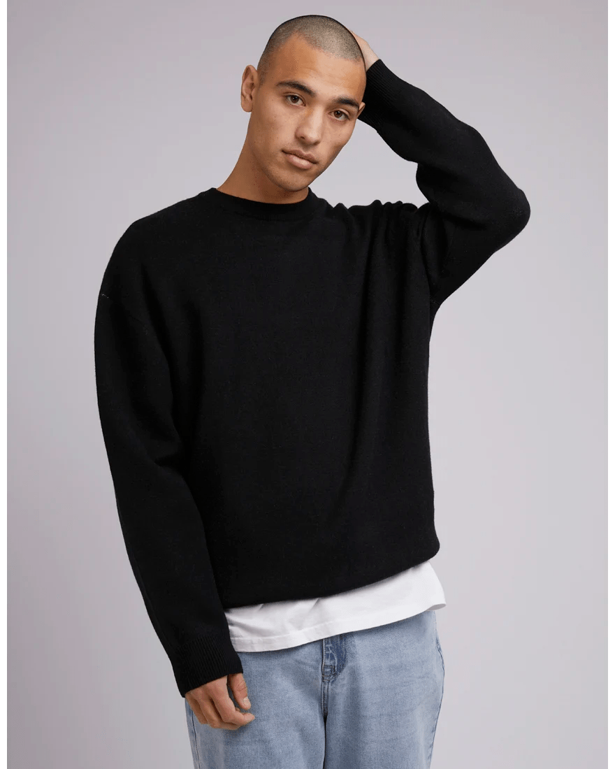 Distort Knit - Black - Chillis & More NZ