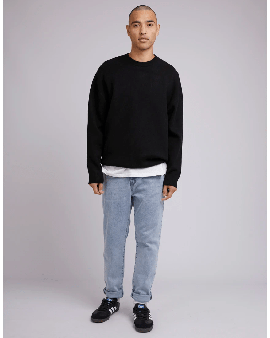 Distort Knit - Black - Chillis & More NZ