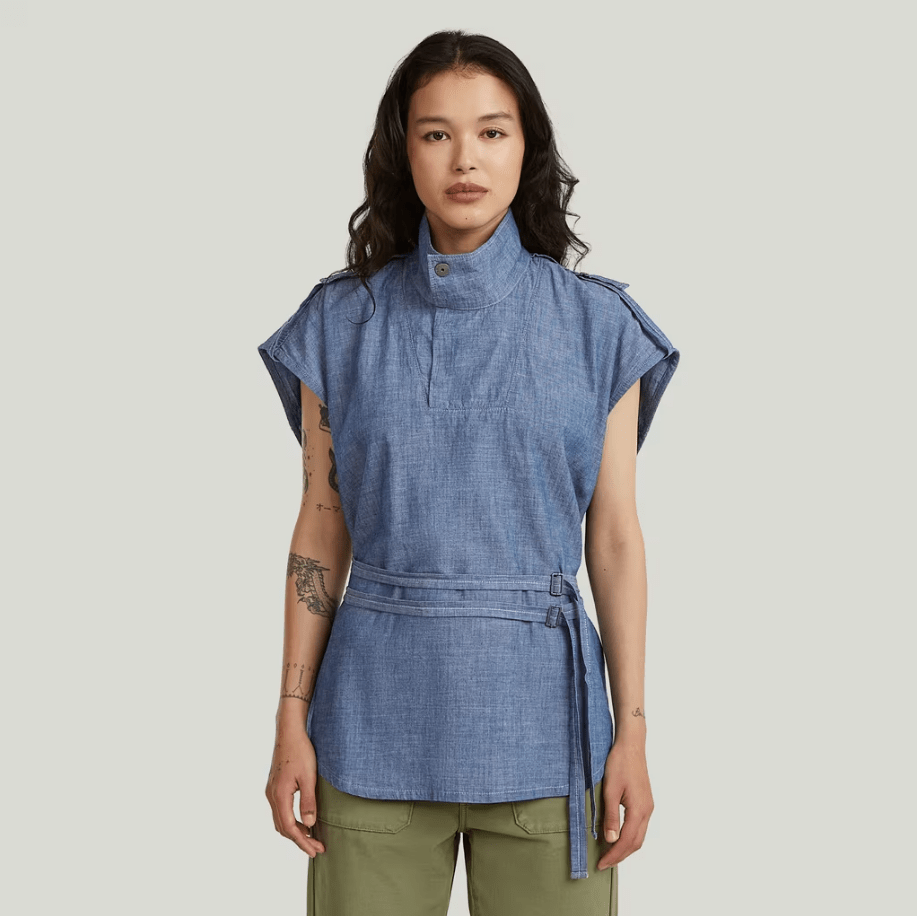 Double Belted Shirt - Chillis & More NZ