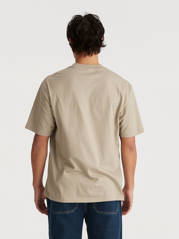 Eighty Nine Baggy Tee - Vintage Khaki - Chillis & More NZ