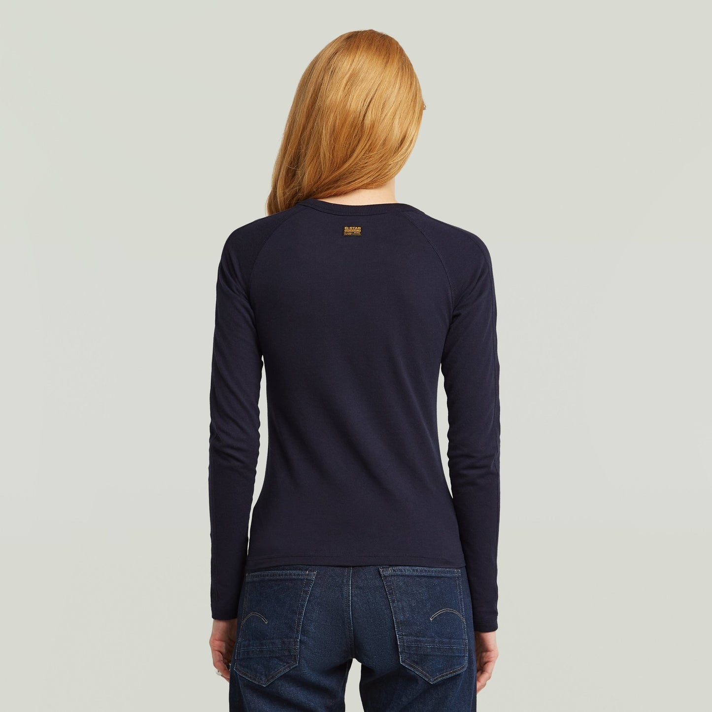 Embro Patch Slim R T L/S - Osaka Blue - Chillis & More NZ