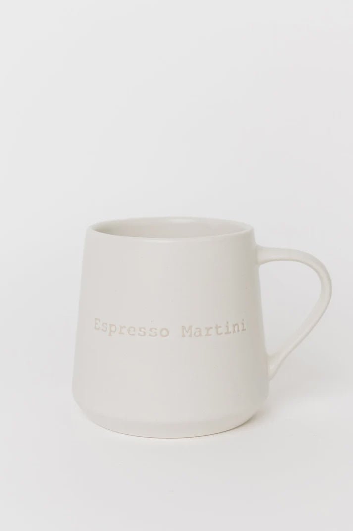 Espresso Martini Natural Mug - Chillis & More NZ
