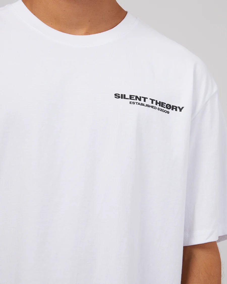 Essential Theory Tee - White - Chillis & More NZ