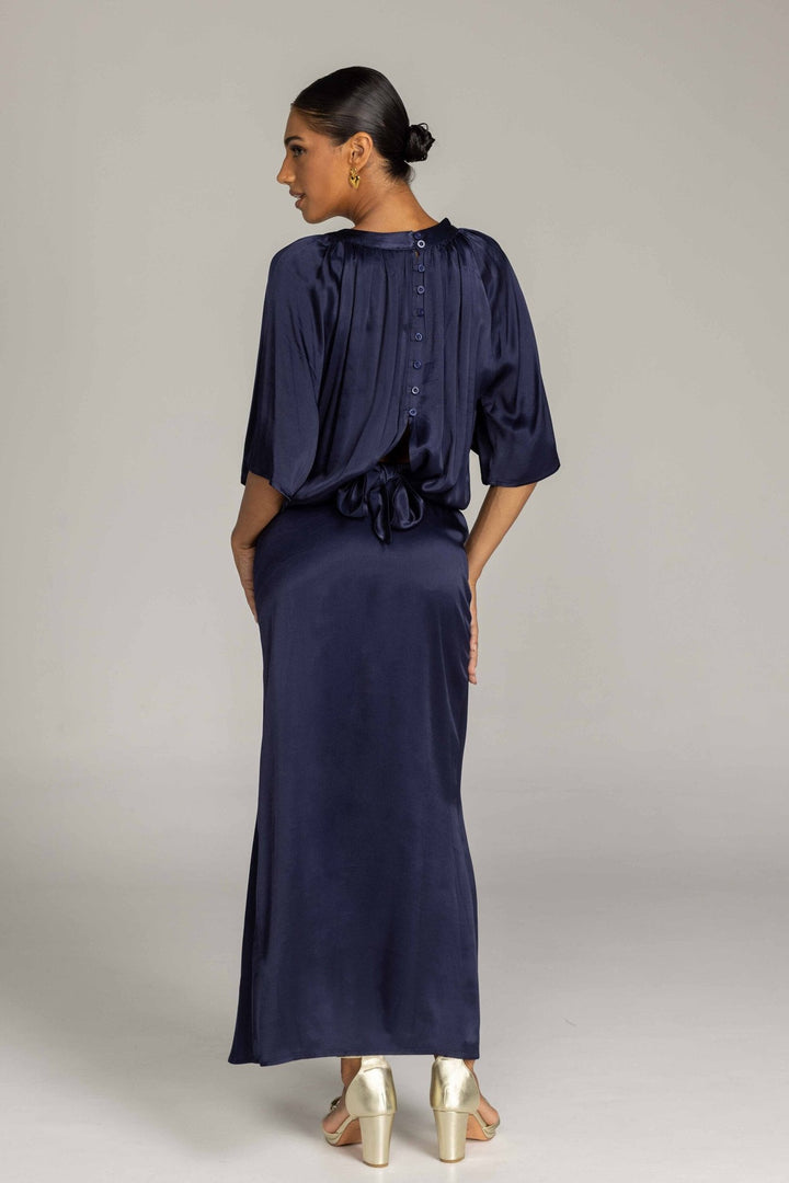 Euphoria Dress - Navy - Chillis & More NZ