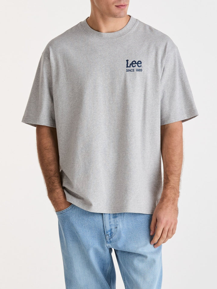 Fade Away Baggy Tee - Grey Marle - Chillis & More NZ