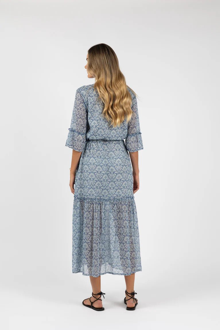 Fiesta Aries Dress - Blue - Chillis & More NZ