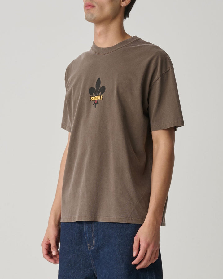 Fleur SS Tee - Pigment Ash - Chillis & More NZ