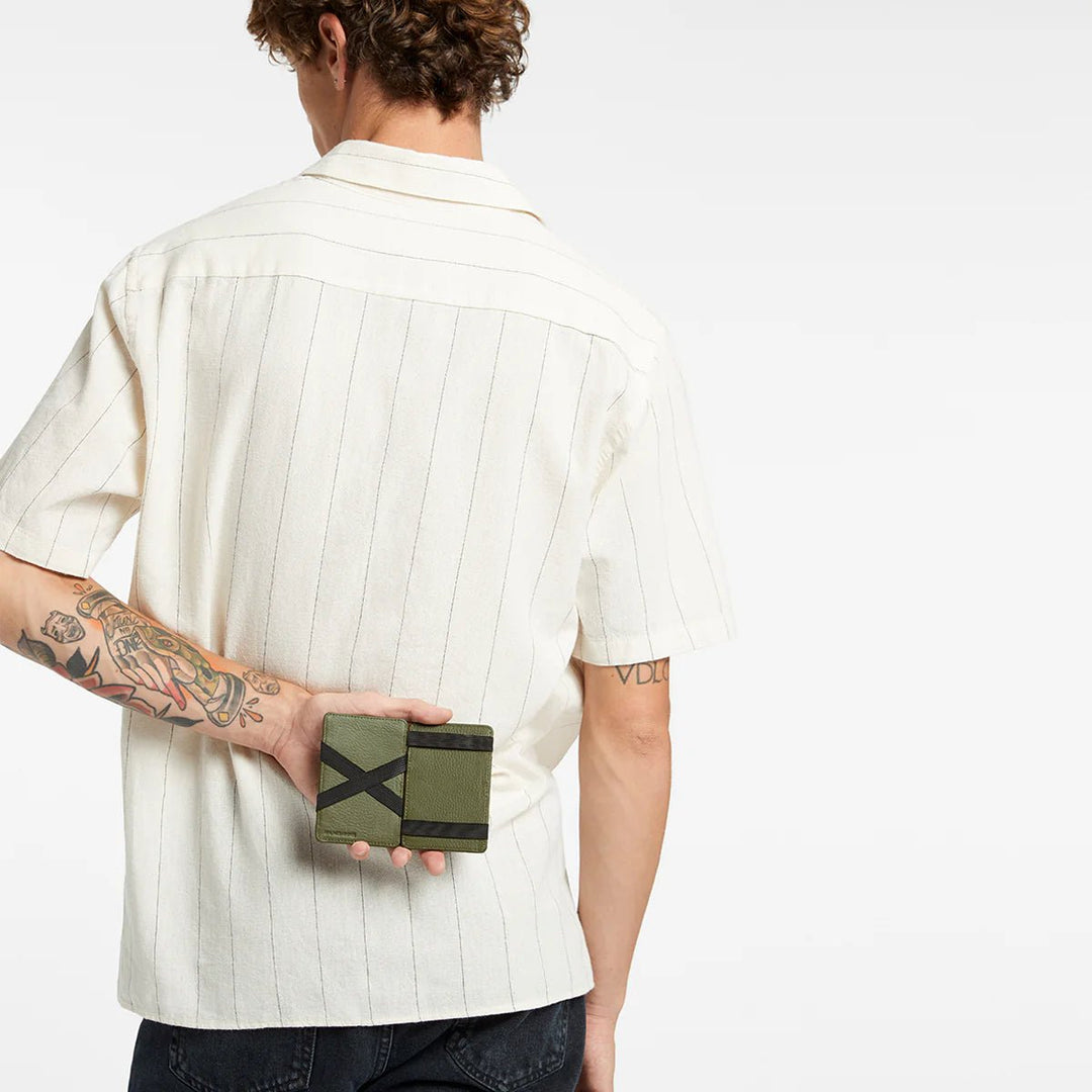 Flip Wallet - Khaki - Chillis & More NZ