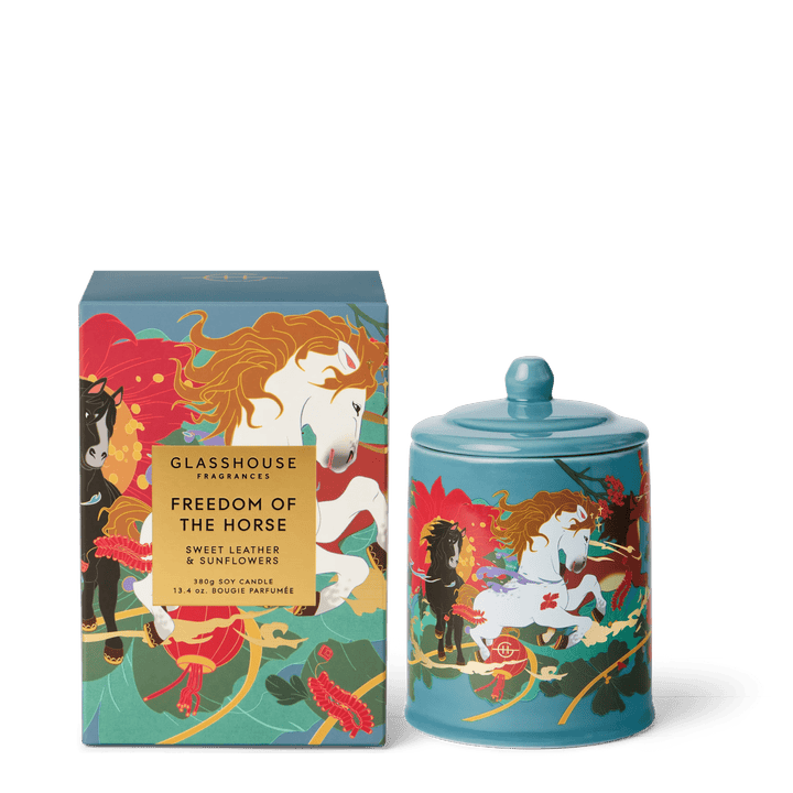 Freedom Of The Horse 380g Candle - Chillis & More NZ