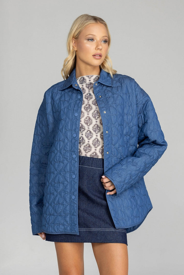 Frozen Embrace Jacket - Denim Blue - Chillis & More NZ