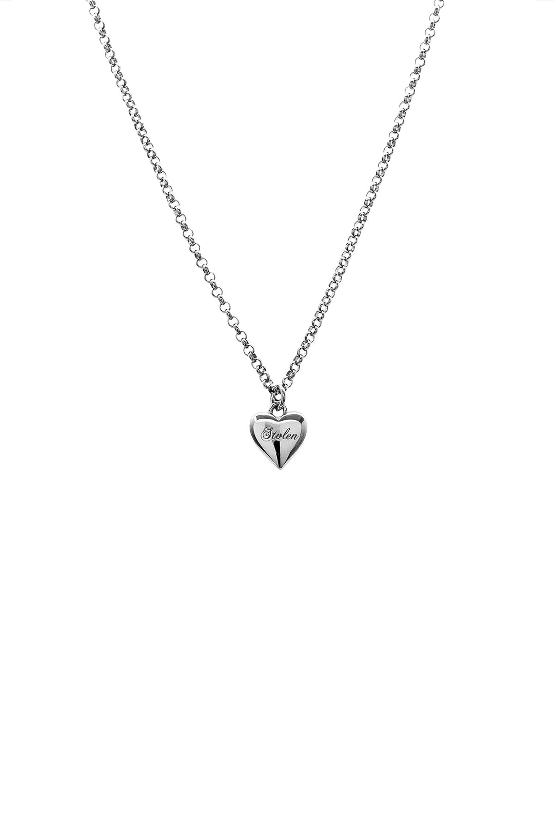 Full Heart Necklace Mini - Chillis & More NZ
