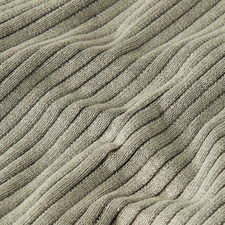 2 Way Washed Slim Knit Top - Turf
