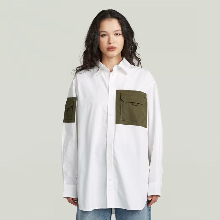 Multipocket Shirt L/S - White