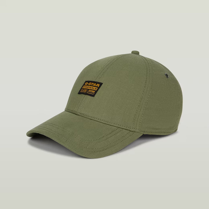Originals Baseball Cap in Shadow Olive Slub Stripe