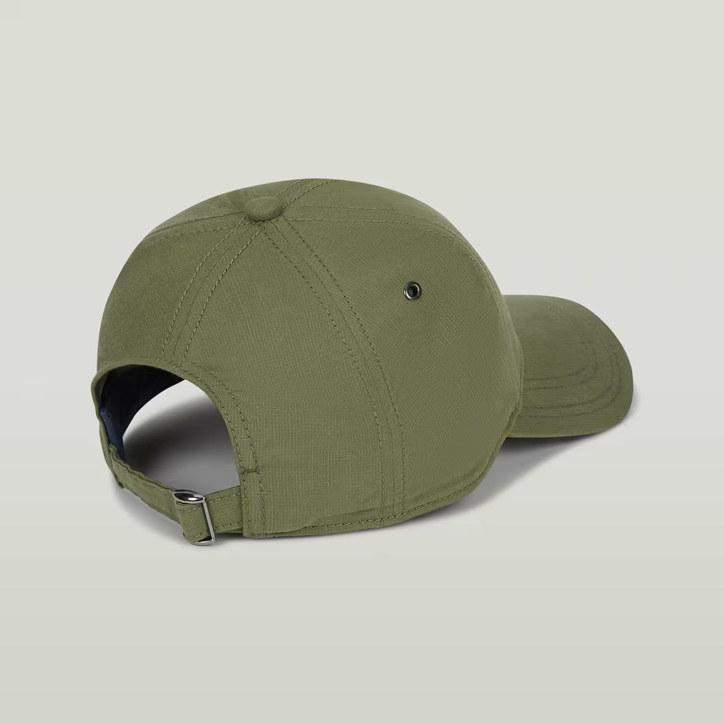 Originals Baseball Cap in Shadow Olive Slub Stripe