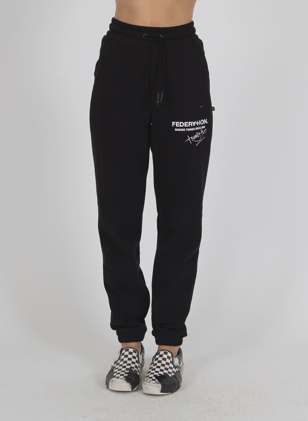 Game Trackie Signed Print 25 - Black - Chillis & More NZ