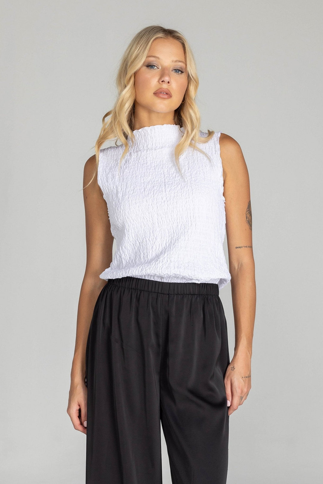 Gemma Tank - White - Chillis & More NZ