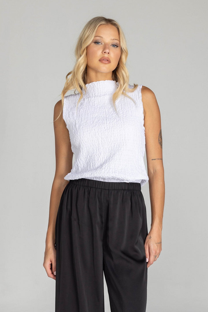 Gemma Tank - White - Chillis & More NZ