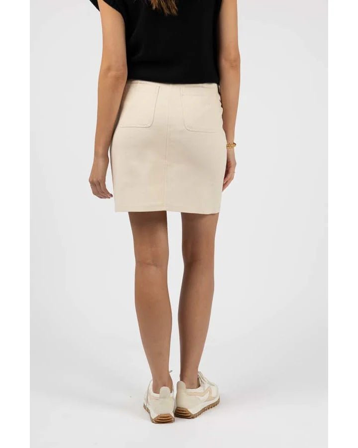 Gigi Skirt - Bone - Chillis & More NZ