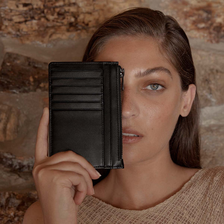 Gone Again Wallet - Black Nappa - Chillis &amp; More NZ