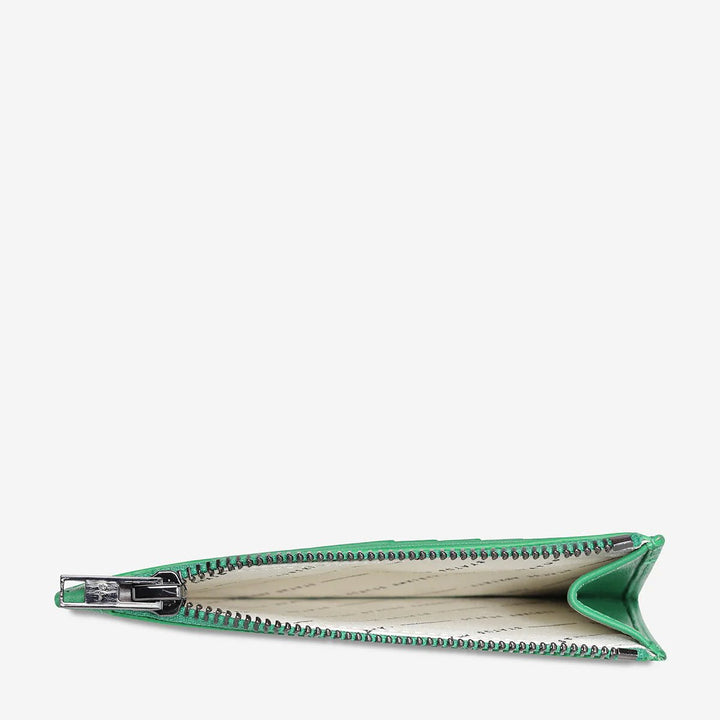 Gone Again Wallet - Emerald Nappa - Chillis &amp; More NZ