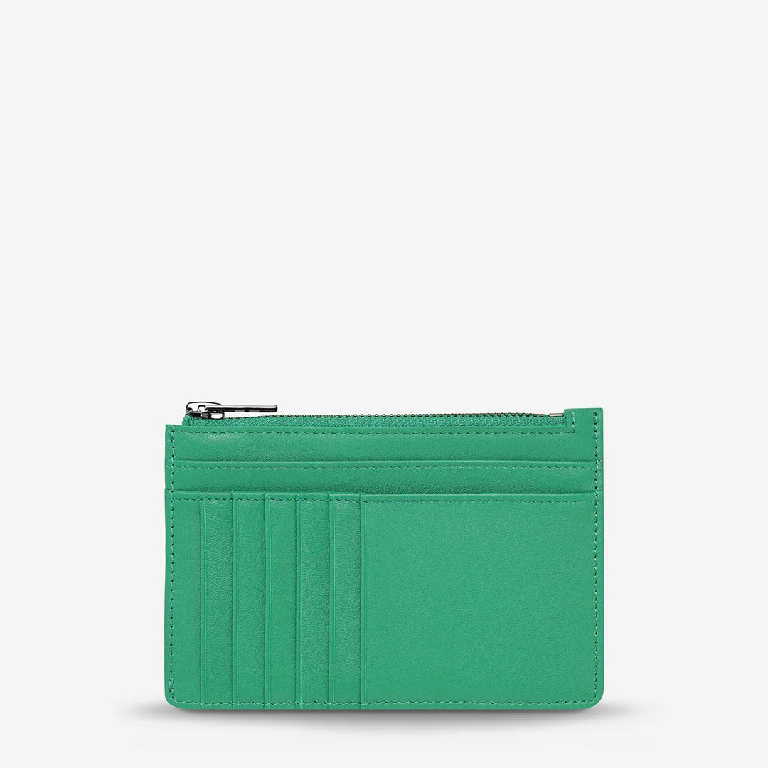 Gone Again Wallet - Emerald Nappa - Chillis &amp; More NZ